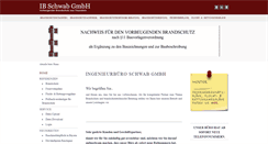 Desktop Screenshot of ibschwab.de